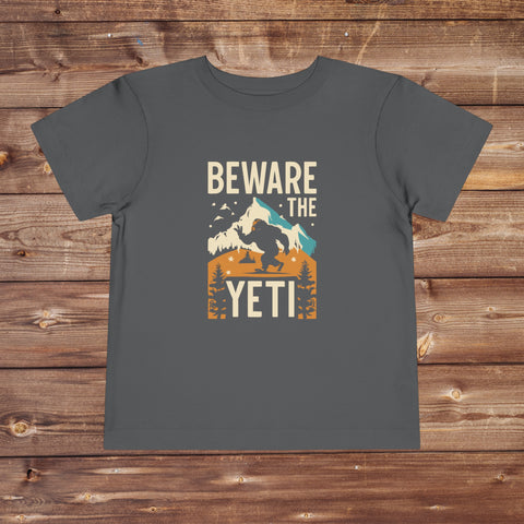Beware the Yeti TODDLER Bella Canvas T-Shirt