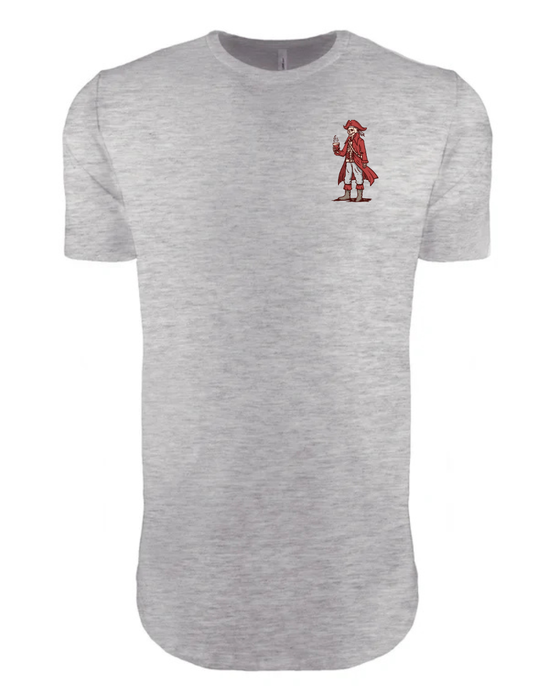 A Pirates Coffee Life for Me - Long Body T-Shirt