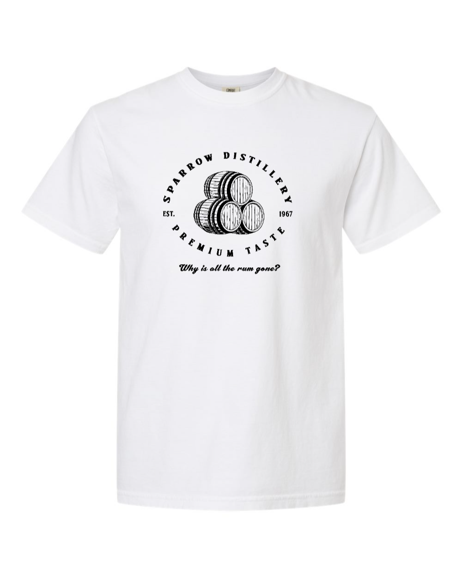 Sparrow Distillery T-Shirt - 100% Cotton