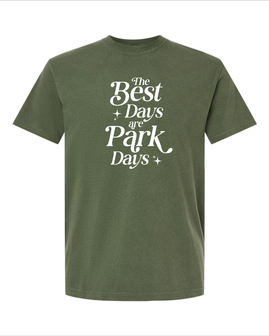 Best Days are Park Days - 100% Cotton