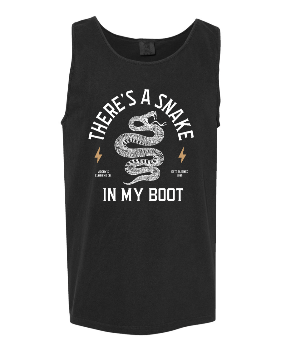 Snake in My Boot Tank Top
