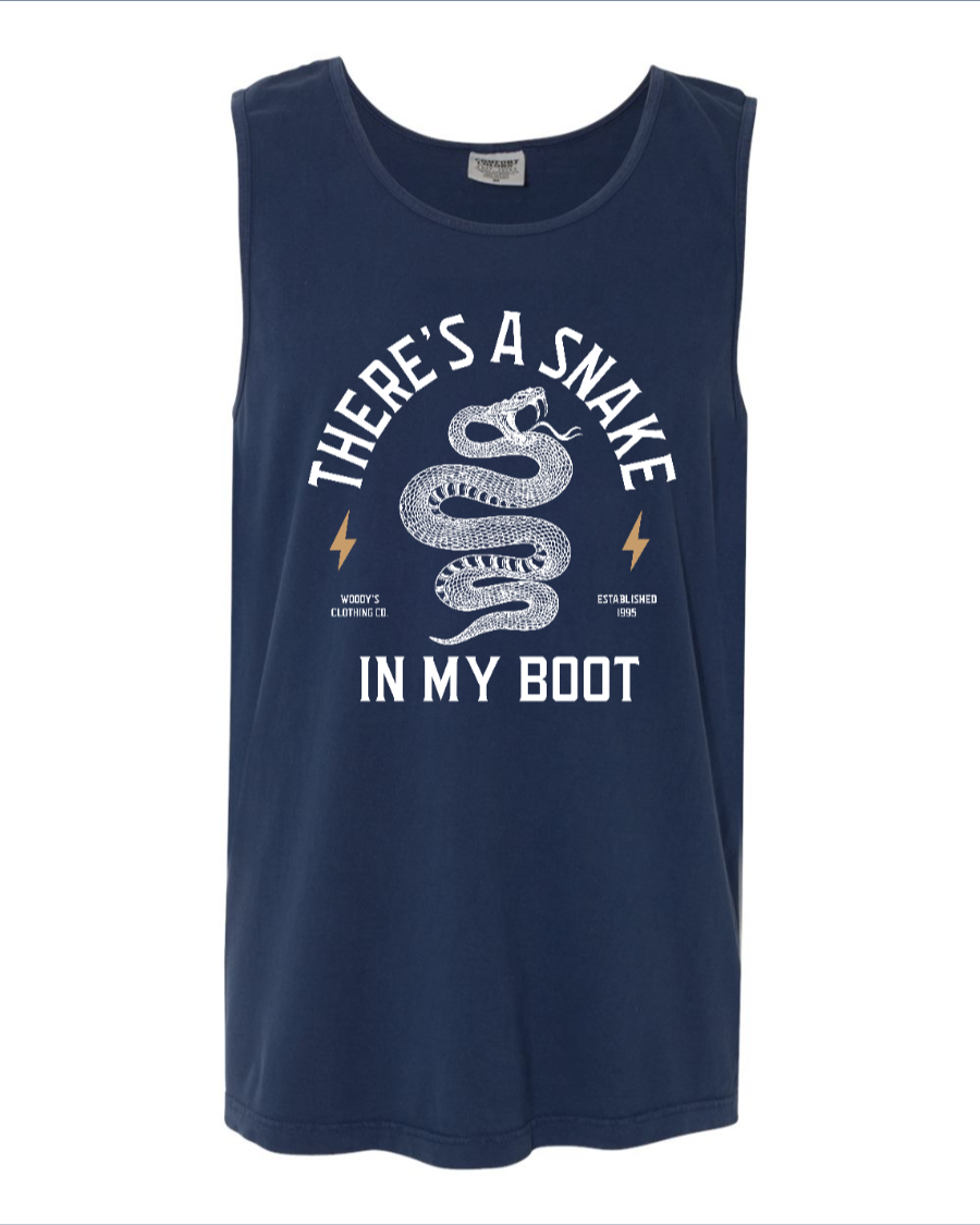 Snake in My Boot Tank Top