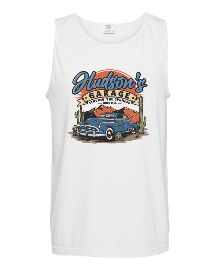 Hudson's Garage Tank Top