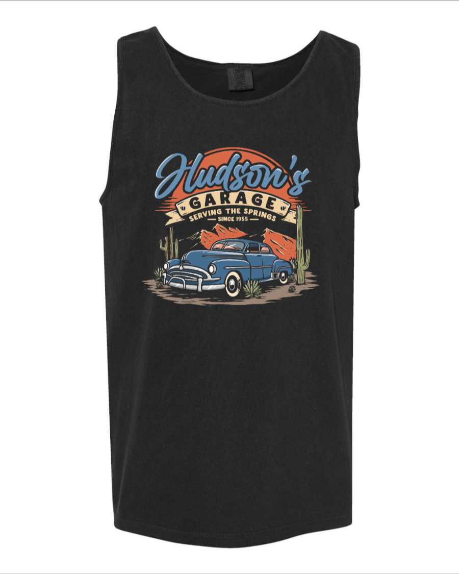 Hudson's Garage Tank Top