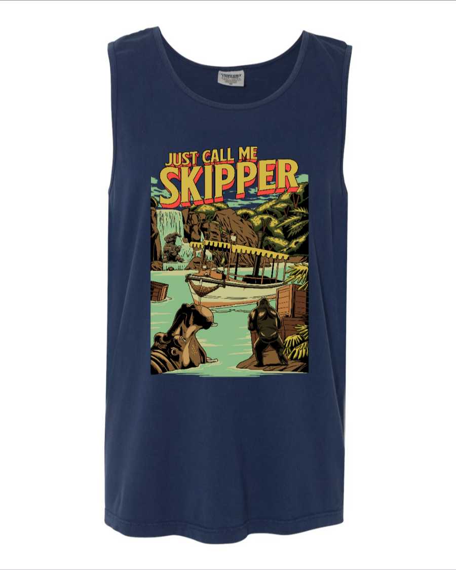 Just Call Me Skipper Tank Top