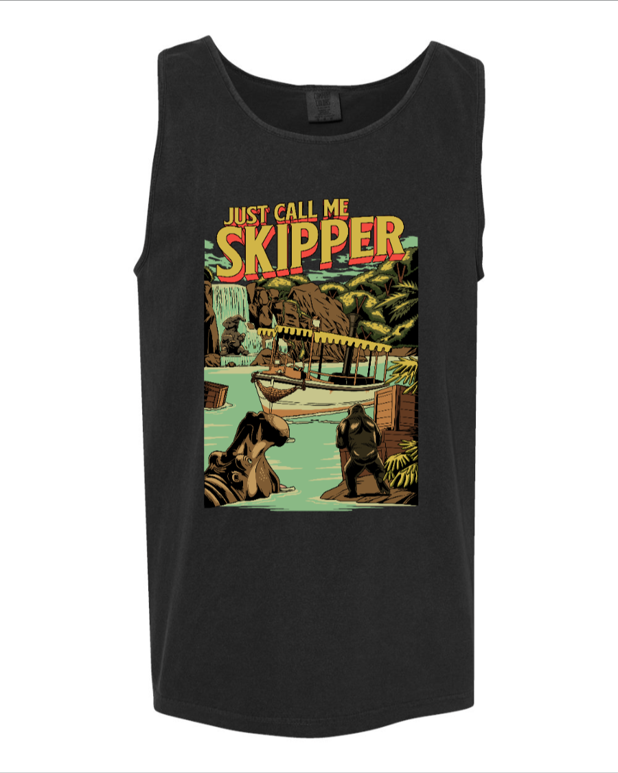 Just Call Me Skipper Tank Top