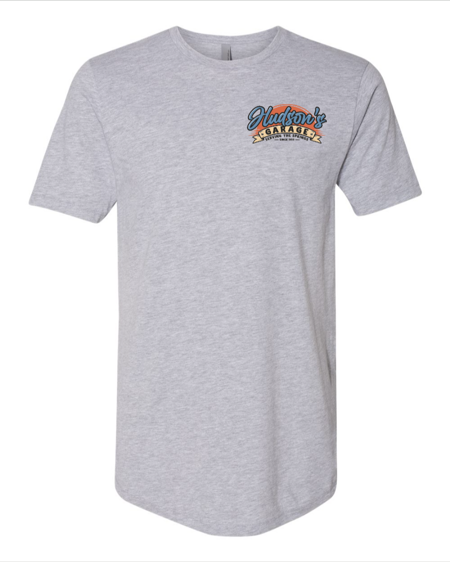 Hudson's Garage - Long Body T-Shirt