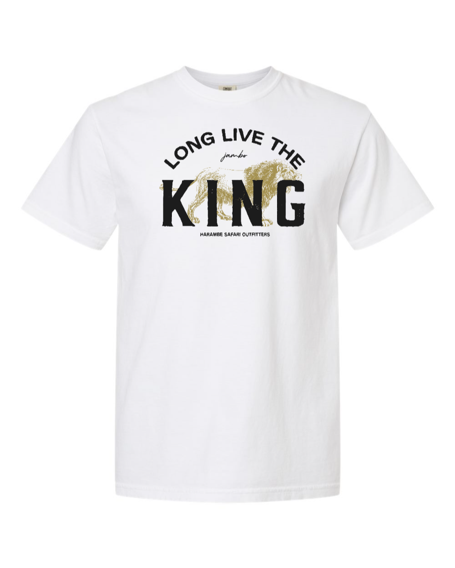 Long Live the King (Animal Kingdom) - 100% Cotton Shirt