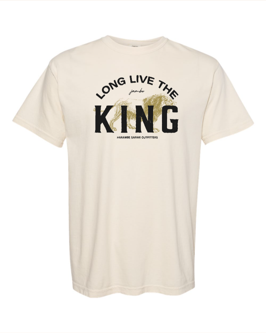 Long Live the King (Animal Kingdom) - 100% Cotton Shirt