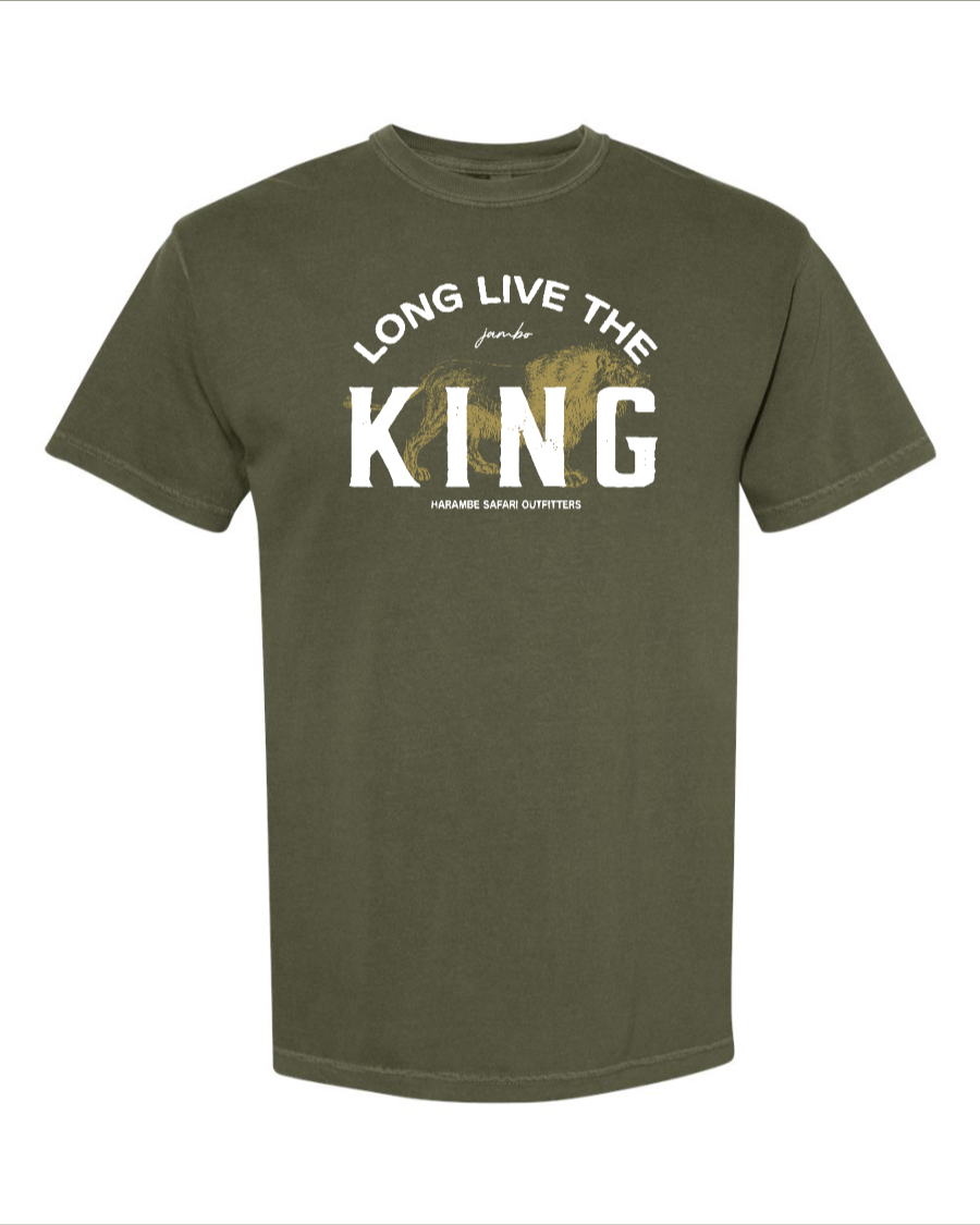 Long Live the King (Animal Kingdom) - 100% Cotton Shirt
