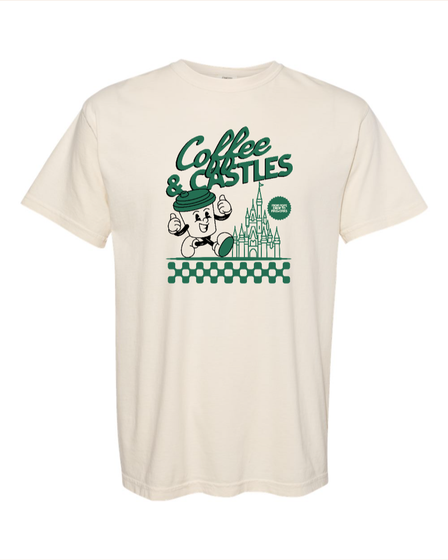 Coffee & Castles - 100% Cotton