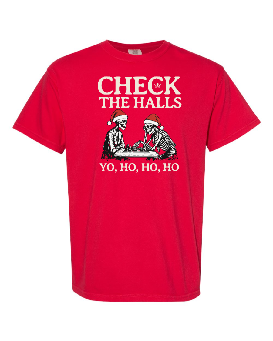 Check the Halls - 100% Cotton