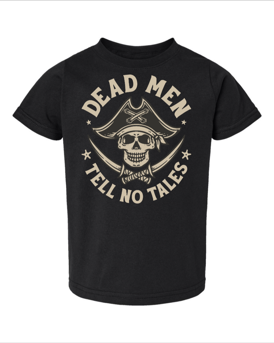 TODDLER Dead Men Tell No Tales T-Shirt