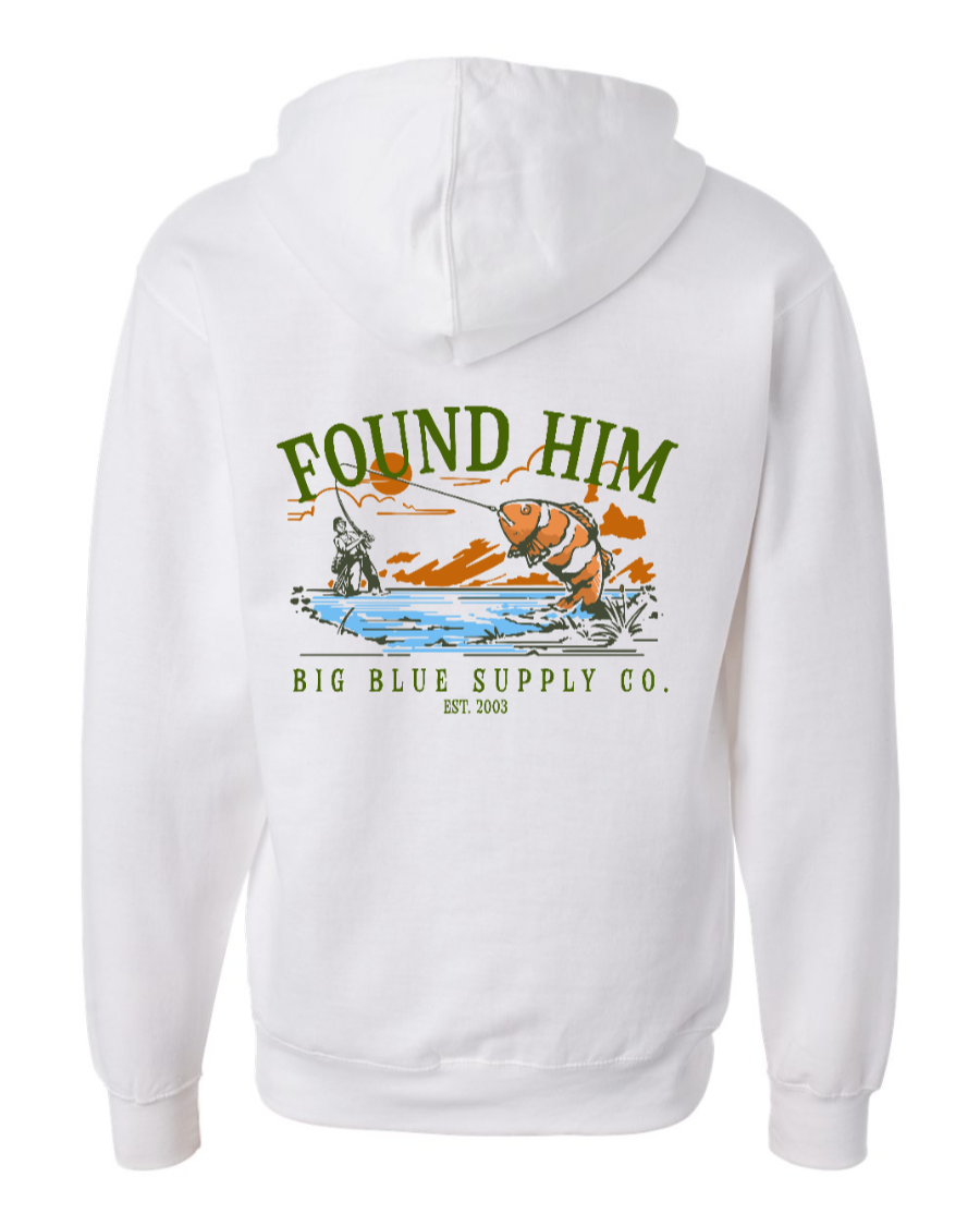 Found Him Mid-weight Full-Zip Hoodie