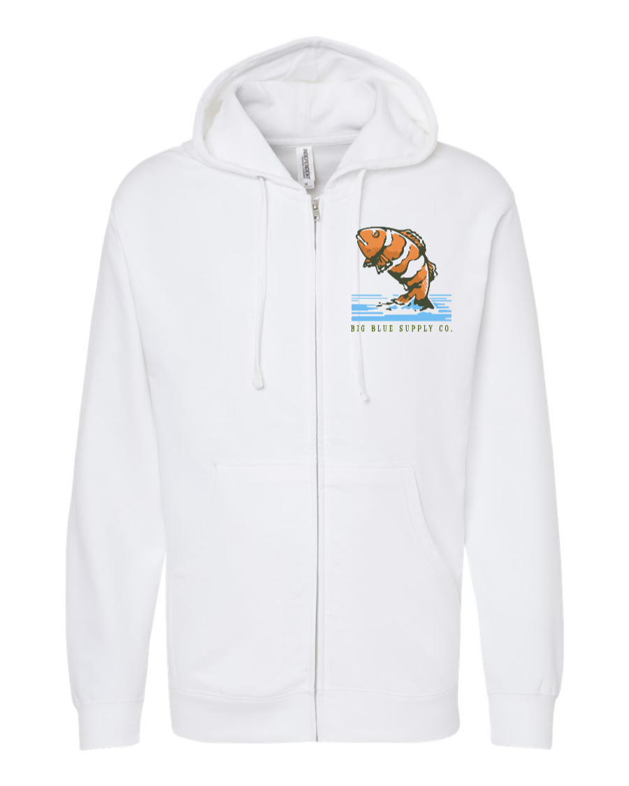 Found Him Mid-weight Full-Zip Hoodie