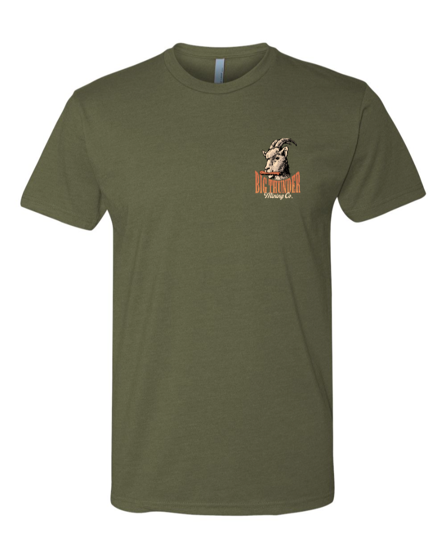 Big Thunder Mining Goat - Next Level Shirt