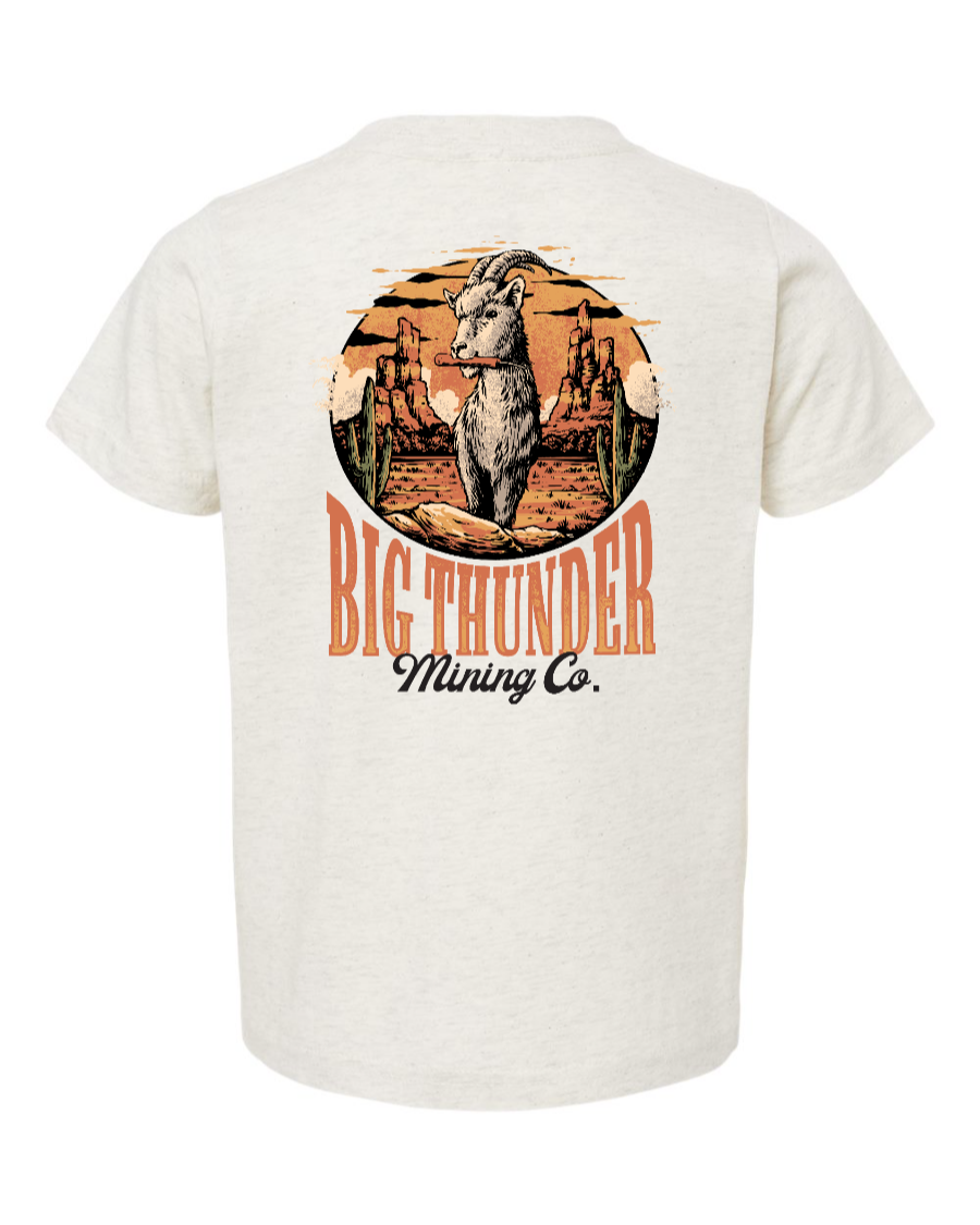 Big Thunder Mining Goat - Toddler T-Shirt
