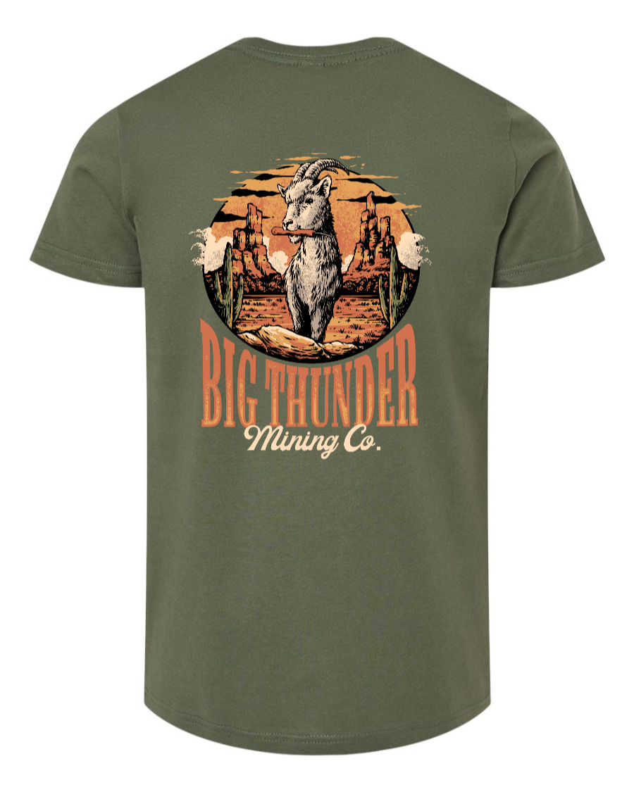 Big Thunder Mining Goat - Youth T-Shirt