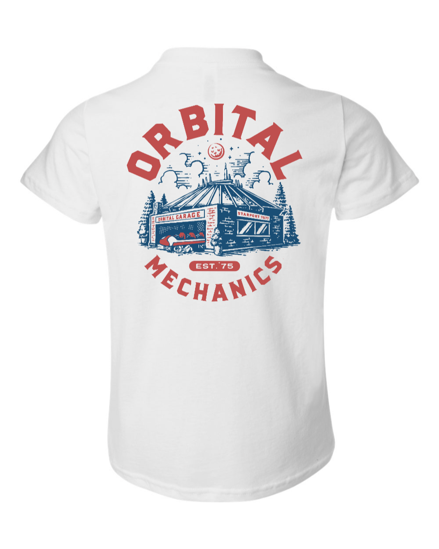 Orbital Mechanics (Space Mountain) - Youth T-Shirt