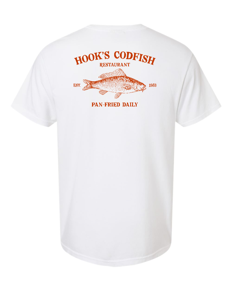 Hook's Codfish Restaurant - 100% Cotton