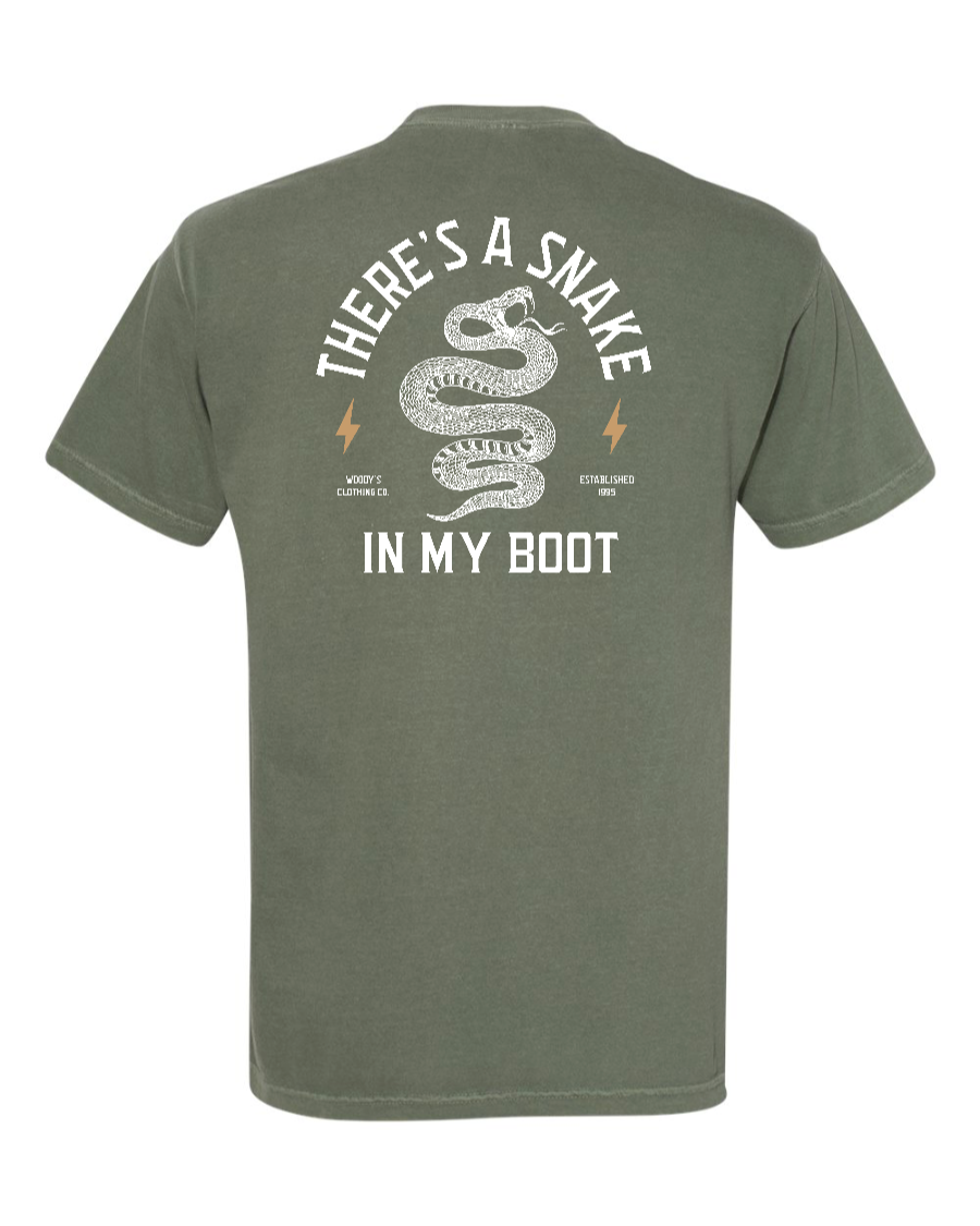 Snake in My Boot T-Shirt - 100% Cotton