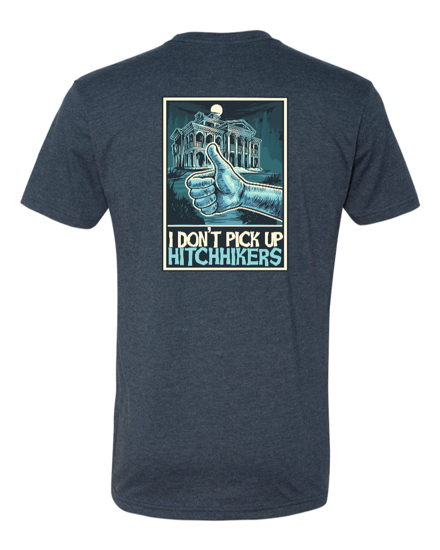 Haunted Mansion Hitchhiking Ghosts Next Level T-Shirt