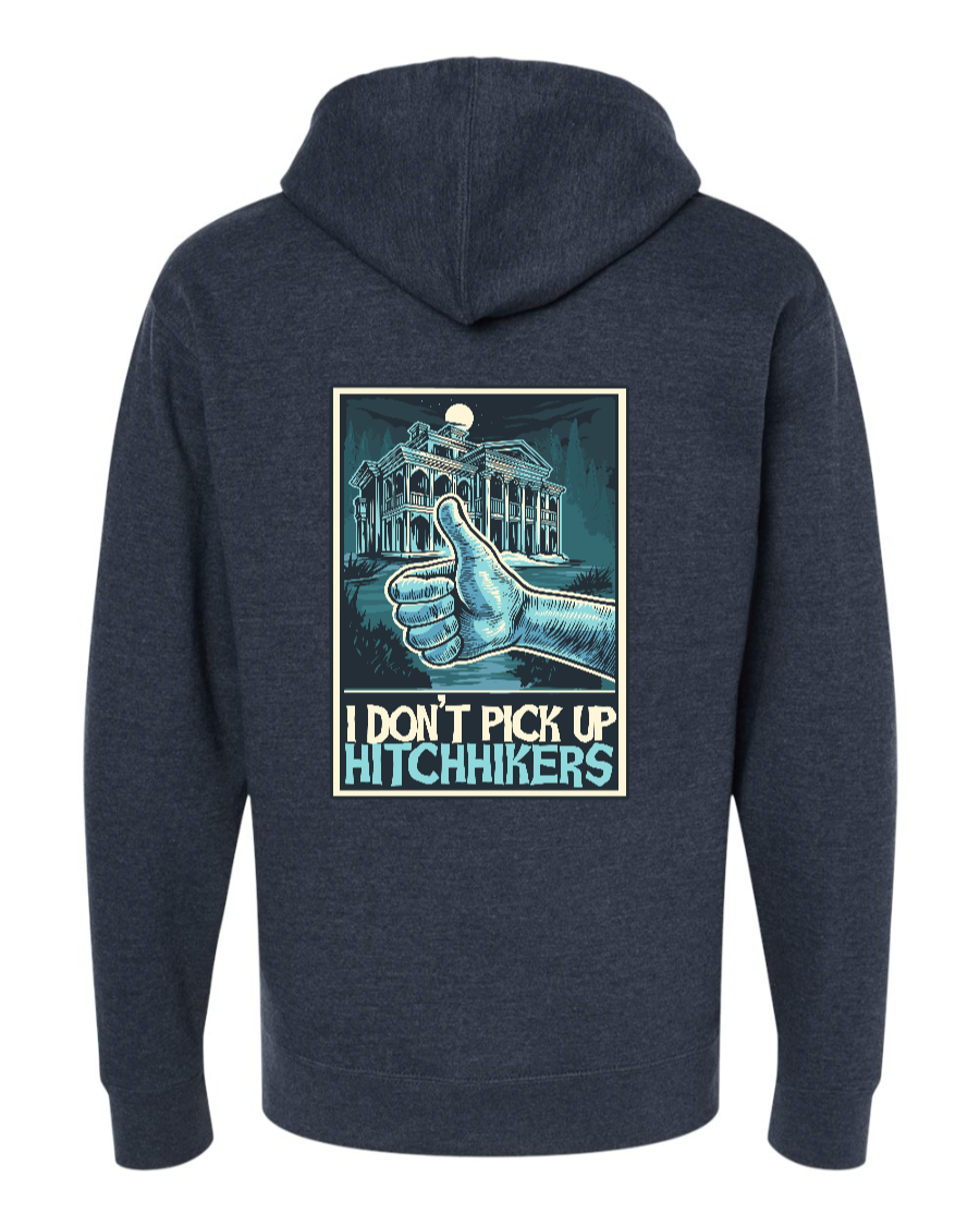 Haunted Mansion Hitchhikers Full Zip Hoodie