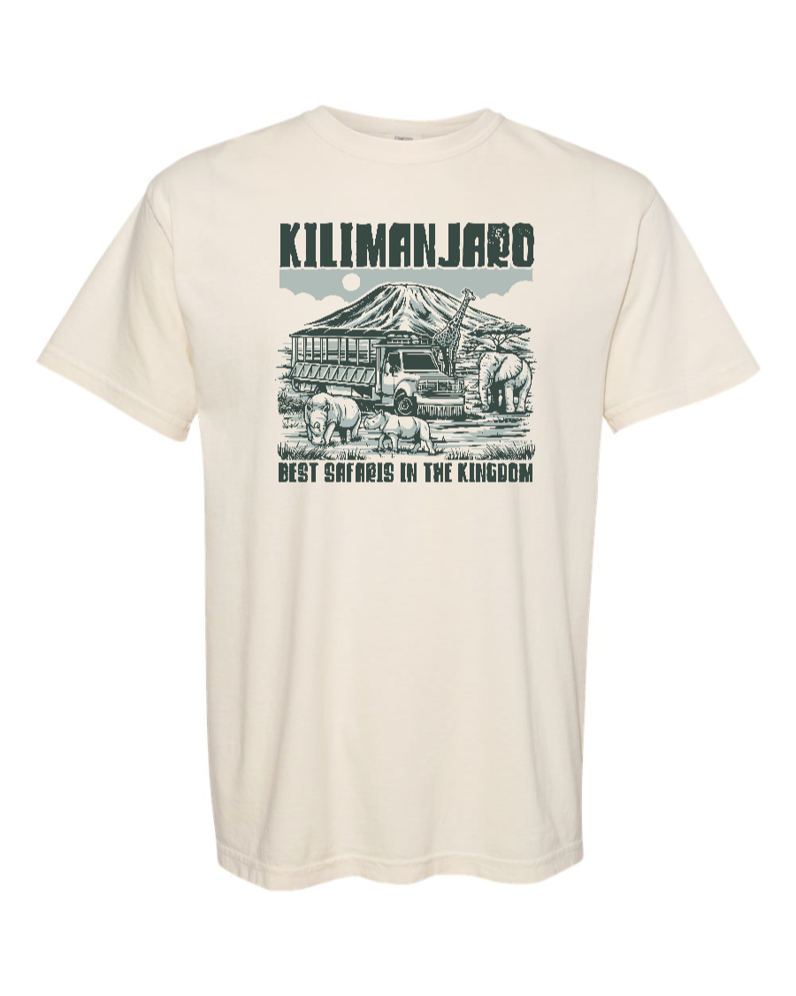 Kilimanjaro Best Safaris in the Kingdom T-Shirt - 100% Cotton
