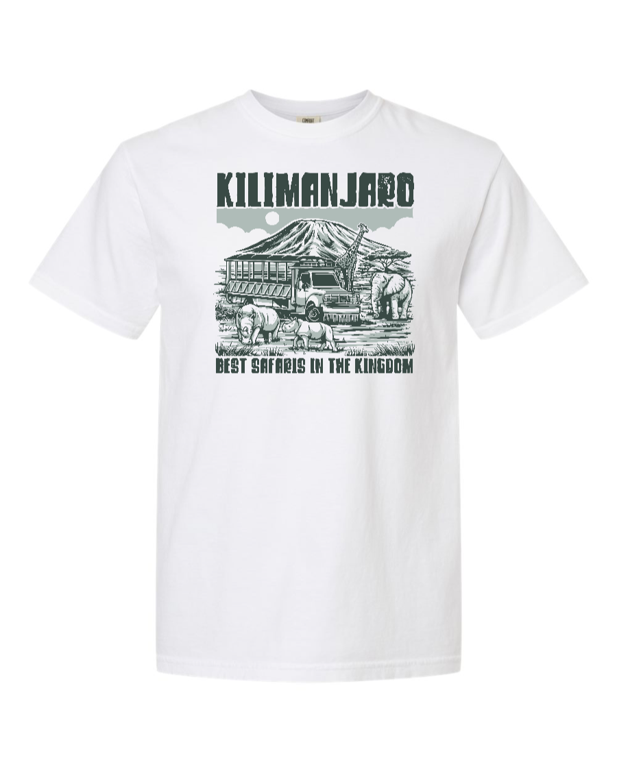 Kilimanjaro Best Safaris in the Kingdom T-Shirt - 100% Cotton