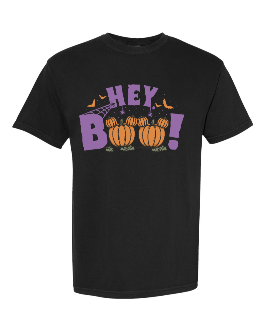 Hey Boo! - 100% Cotton Tee
