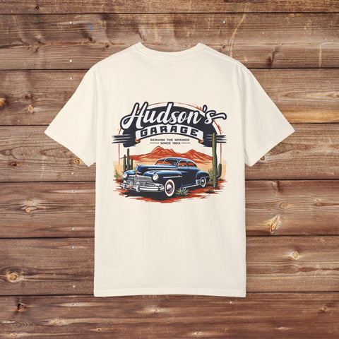 Hudson's Garage Car's Comfort Colors T-Shirt
