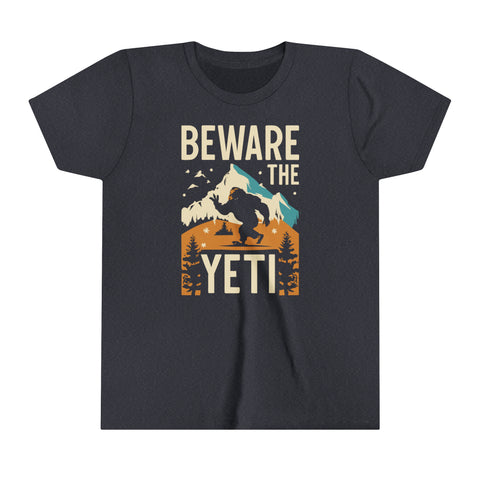 Beware the Yeti YOUTH Bella Canvas T-Shirt