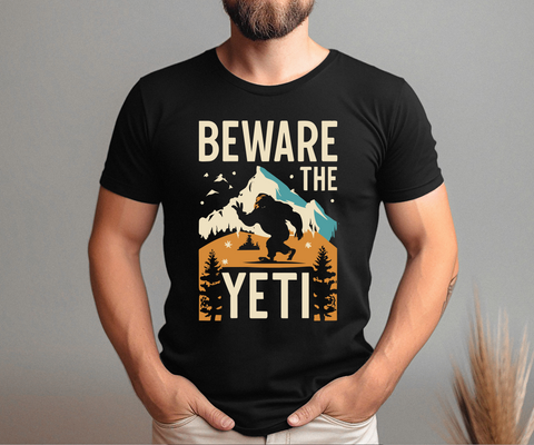 Beware the Yeti Bella Canvas T-Shirt