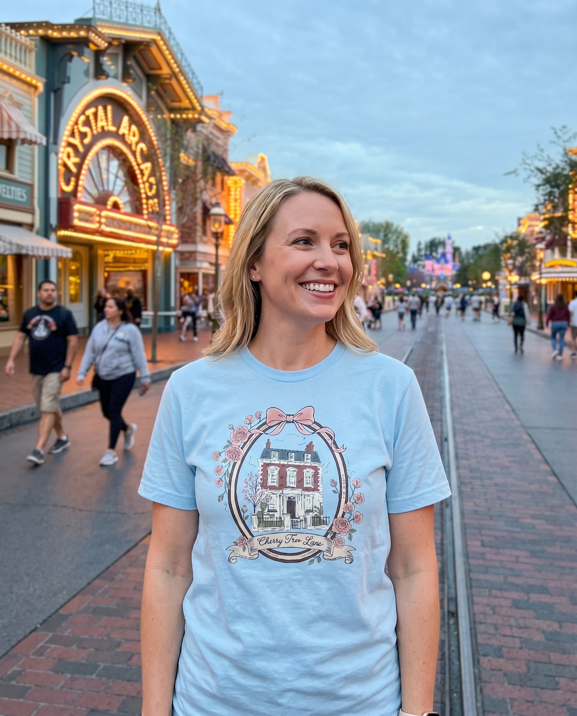 Cherry Tree Lane Tee - 100% Cotton