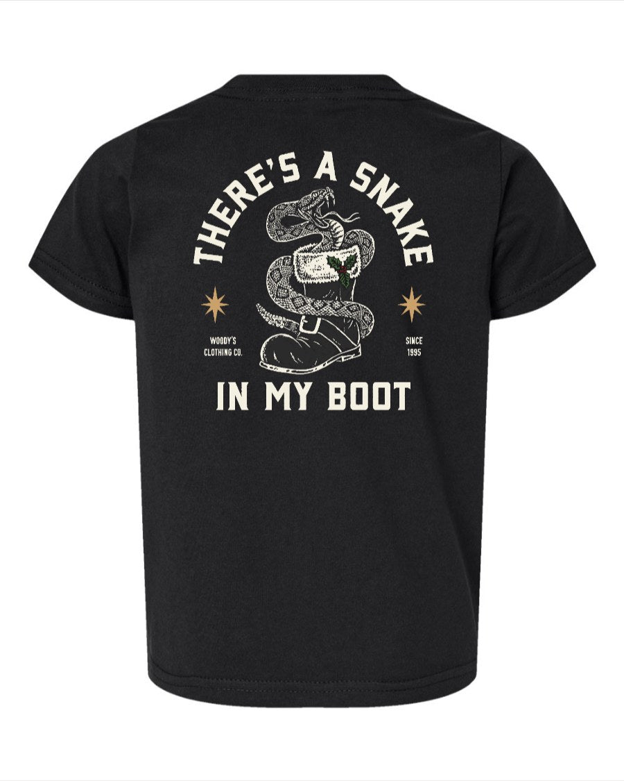 Christmas Snake in My Boot - Toddler Tee