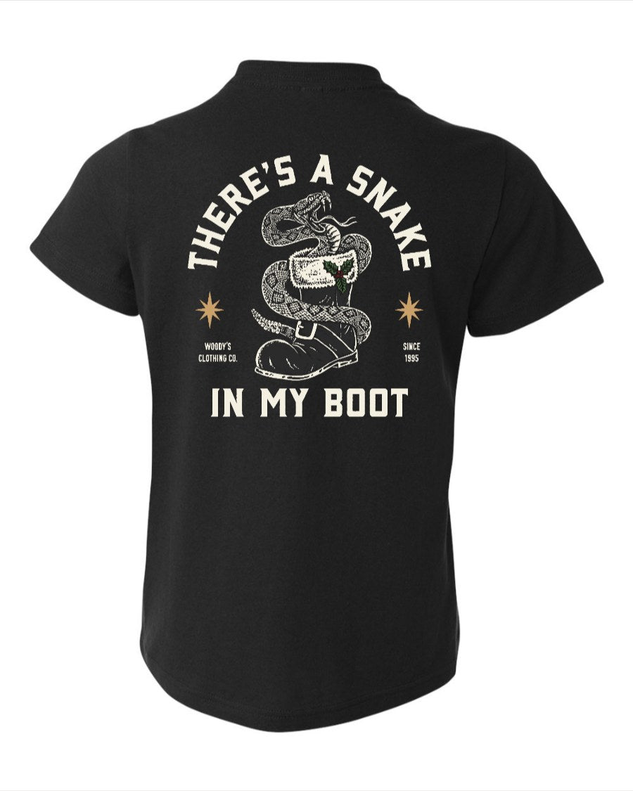 Christmas Snake in My Boot - Youth Tee