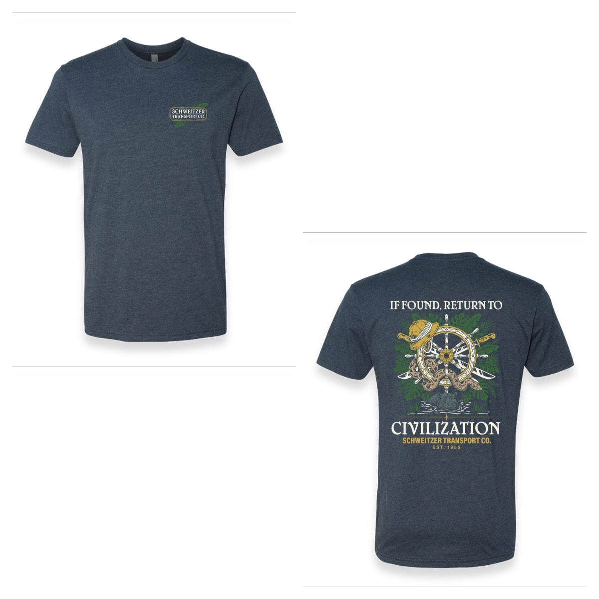 Return to Civilization - Next Level Tee