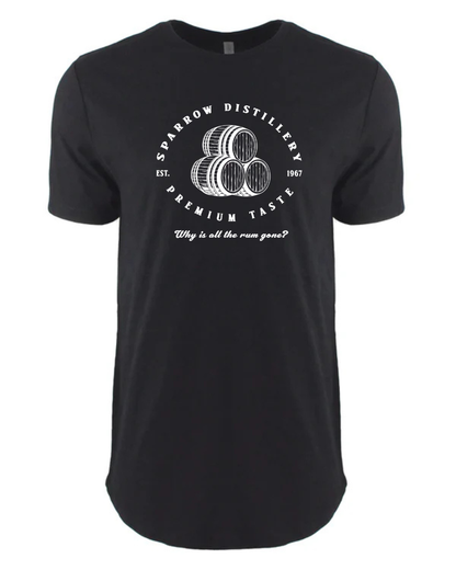 Sparrow Distillery - Long Body T-Shirt
