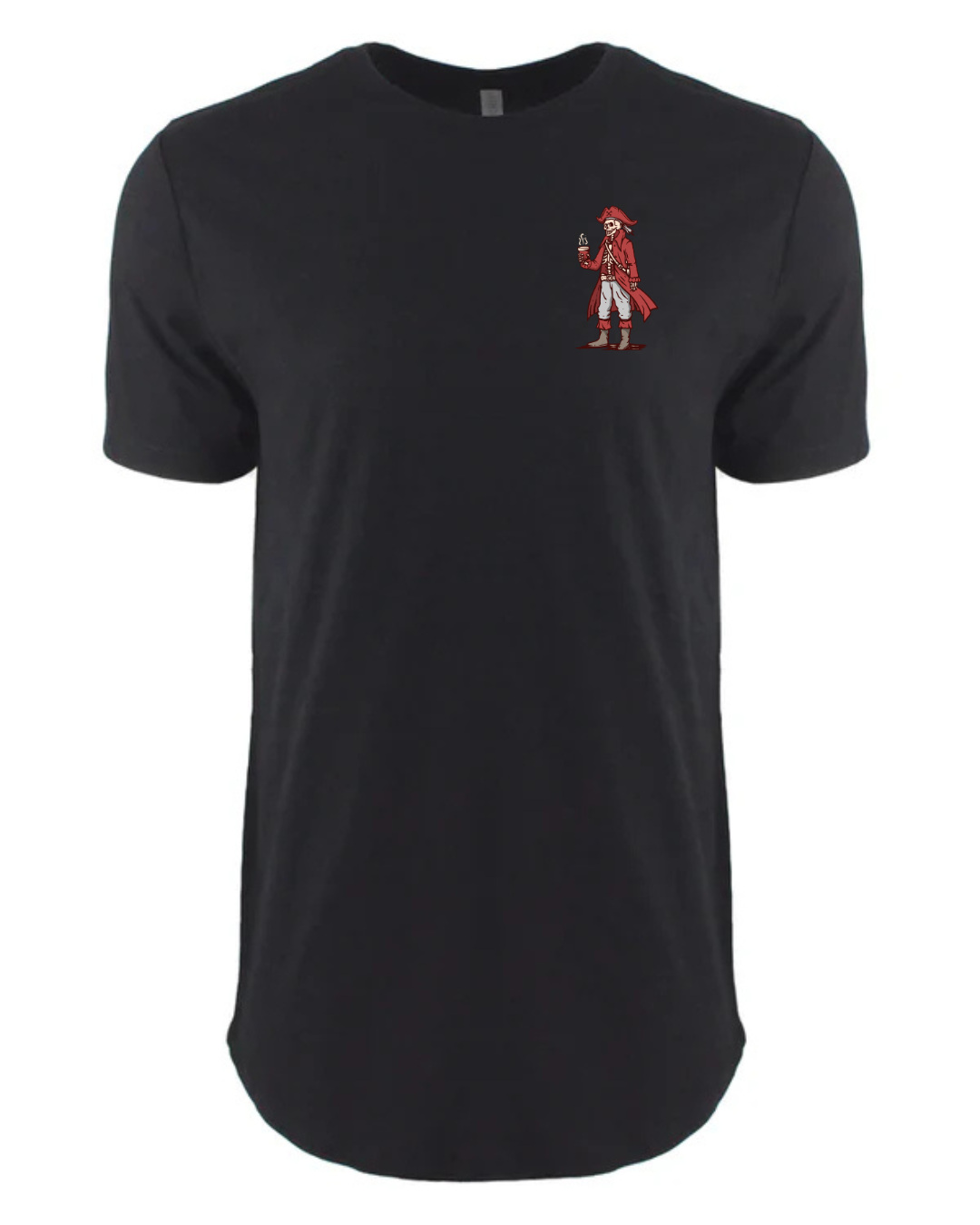 A Pirates Coffee Life for Me - Long Body T-Shirt