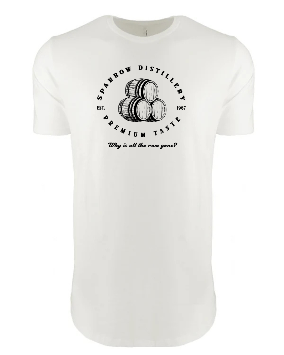 Sparrow Distillery - Long Body T-Shirt