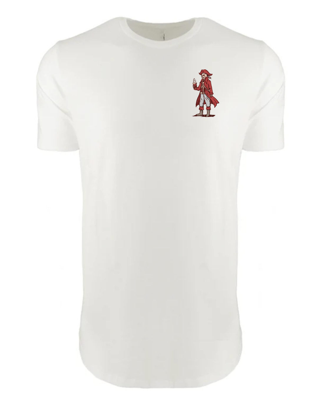 A Pirates Coffee Life for Me - Long Body T-Shirt