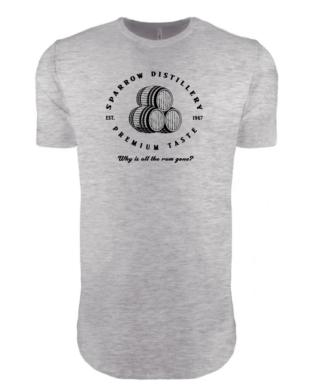Sparrow Distillery - Long Body T-Shirt
