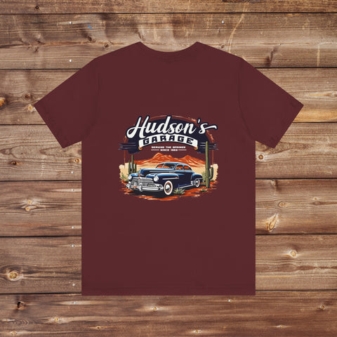 Hudson's Garage Car's Bella Canvas T-Shirt