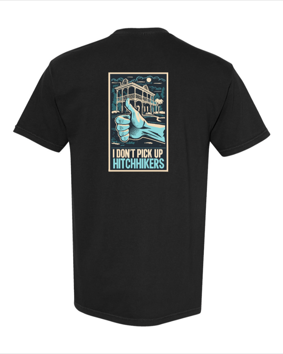 Haunted Mansion Hitchhiking Ghosts T-Shirt - 100% Cotton