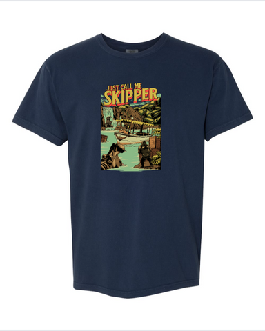 Just Call Me Skipper Comfort Colors Shirt