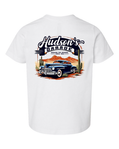 TODDLER Hudson's Garage Tshirt