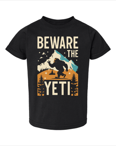 TODDLER Beware the Yeti T-shirt