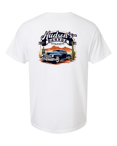 Hudson's Garage T-Shirt - 100% Cotton