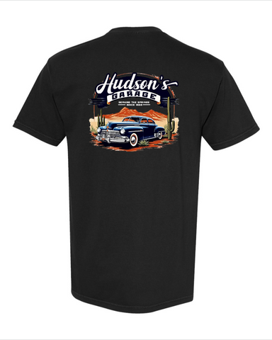 Hudson's Garage T-Shirt - 100% Cotton