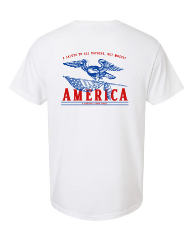 But Mostly America T-Shirt - 100% Cotton